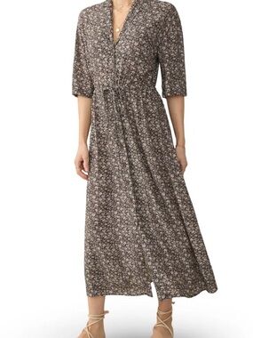 Faherty | Dresses | Faherty Sandbar Maxi Dress Poppy Red Seersucker Size  Small | Poshmark